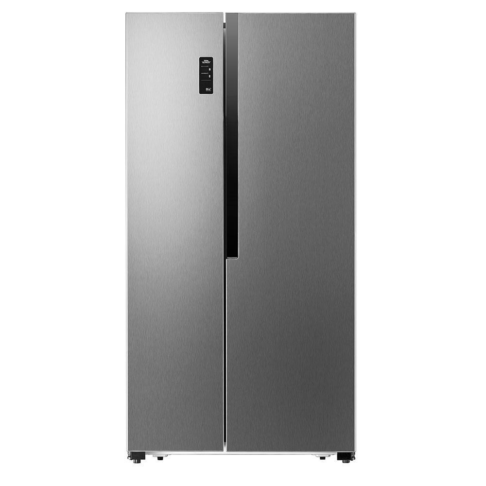 SBS-front-view 2 DOOR SIDE BY SIDE FREESTANDING FRIDGE - Image 1